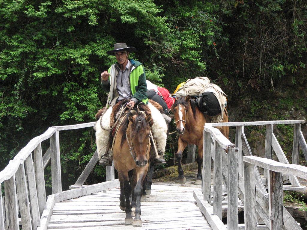 Mitico Puelo Lodge Las Gualas エクステリア 写真