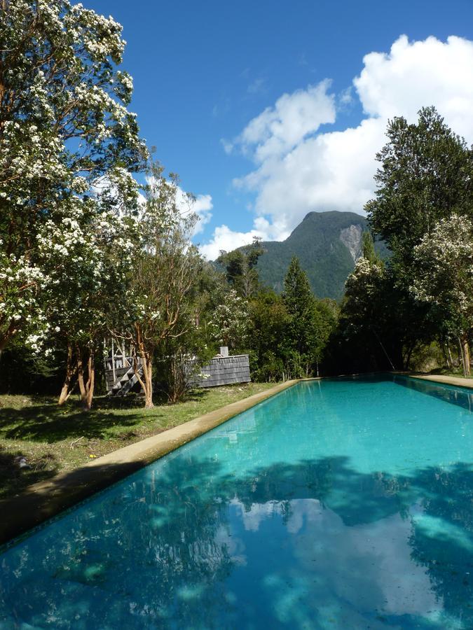 Mitico Puelo Lodge Las Gualas エクステリア 写真