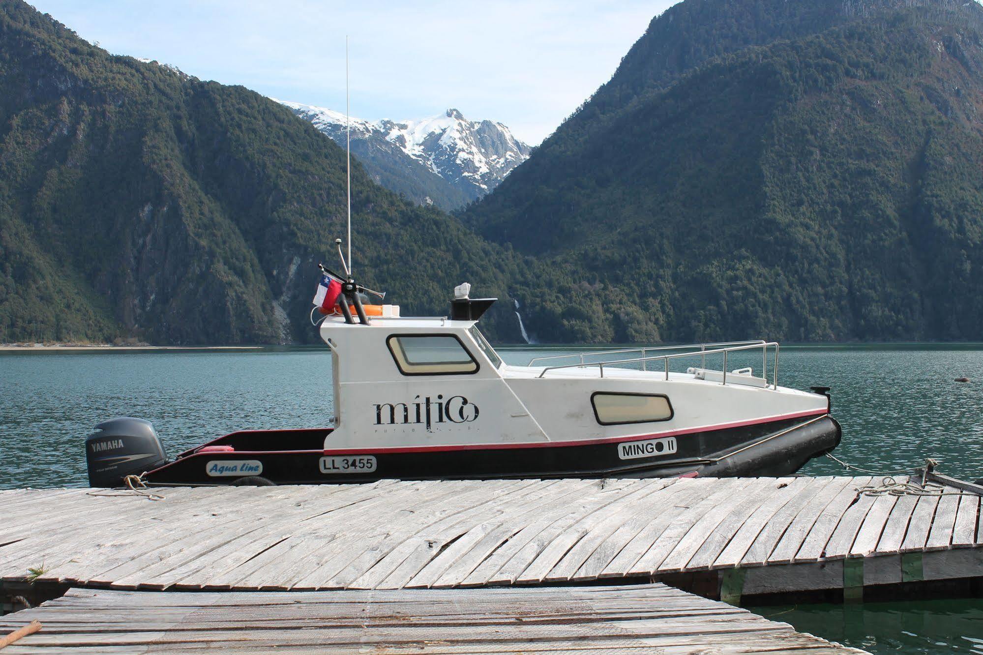 Mitico Puelo Lodge Las Gualas エクステリア 写真